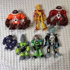 Fisher Price Planet Heroes Squad Lot Of 7 Figures