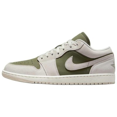 Air Jordan 1 Low 'Medium Olive' Men HV4089-201 New Authentic