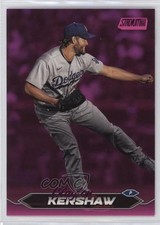 2024 Topps Stadium Club Pink Foil Clayton Kershaw #162 0q5