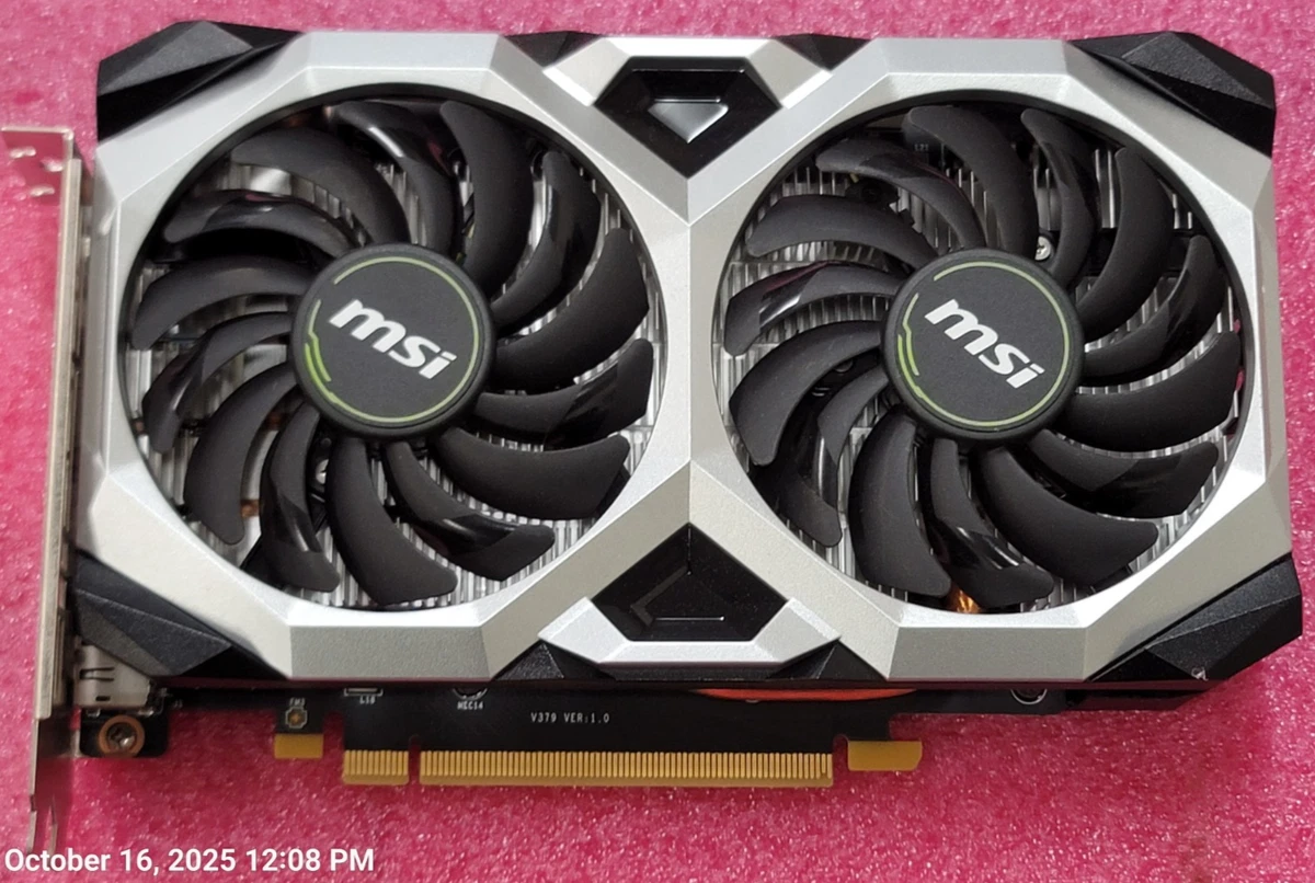 MSI NVIDIA GeForce GTX 1660 NVIDIA Computer Graphics Cards for