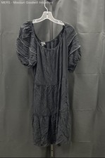 Karen Kane Women's Black Tiered Rayon Summer Mini Dress NWT Sz M
