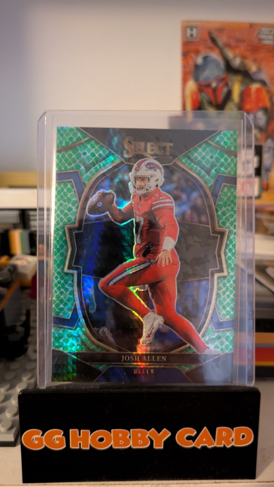 2022 Panini Select Football Josh Allen Concourse Dragon Scale /89 Bills