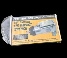 New Central Pneumatic 38 In Butterfly Air Impact Wrench Model 93100 Open Box New Central Pneumatic 38 In Butterfly Air Impact Wrench Model 93100 Open Box