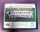 1989 TEAM PHOTO OF  THE  SCRANTON/WILKES-BARRE RED BARONS -MINOR LEAGUE - FRAMED — photo 1