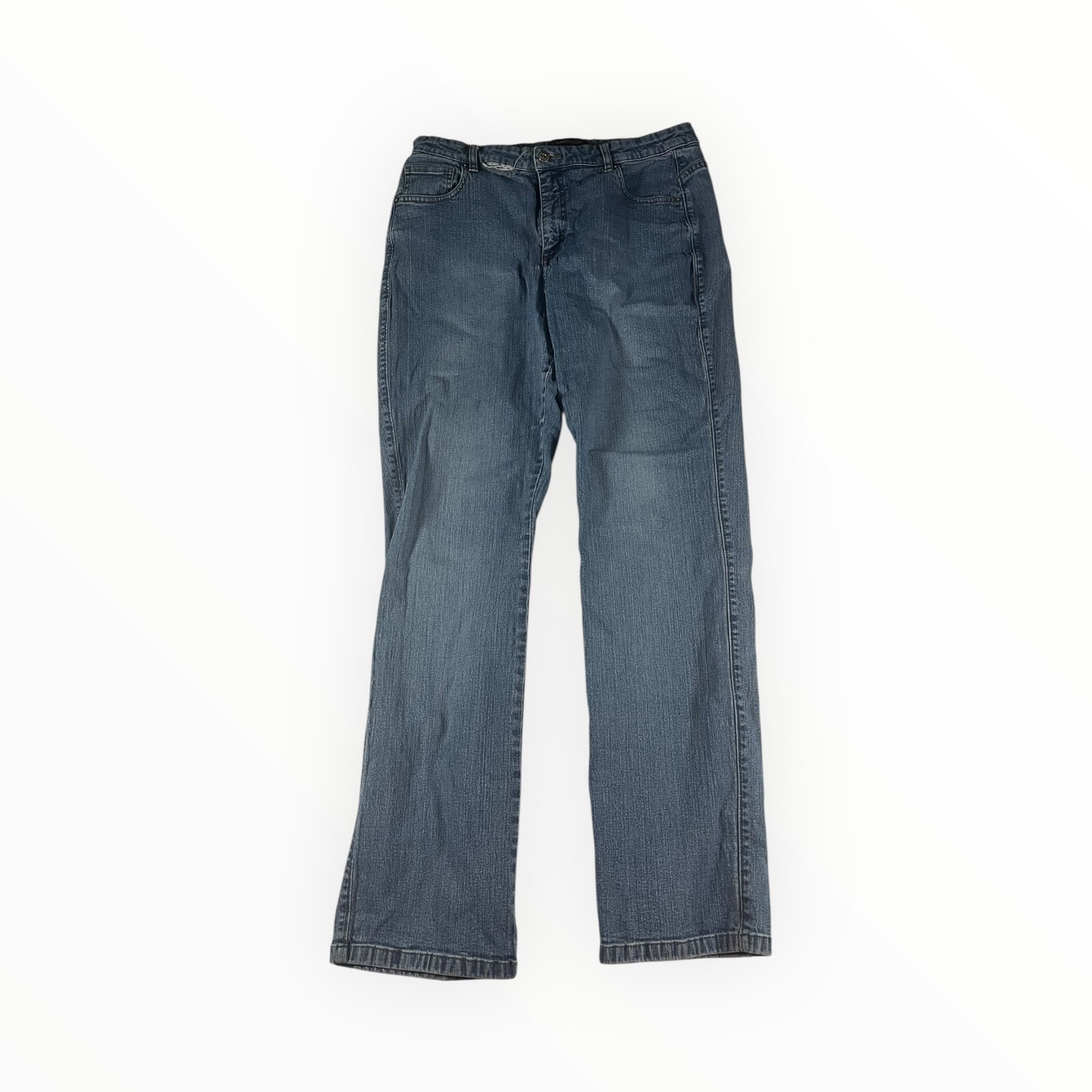 Lee Riveted Women's Bootcut Jeans Blue Denim Mid Rise