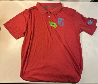 PERFECT GAME Holloway Baseball Polo Shirt Red Men's XL NWT