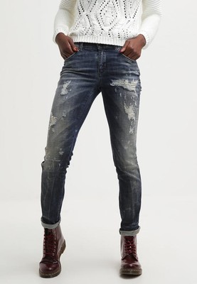 $425 Authentic DIESEL Women's D.N.A. Ripped Sandy Distressed Denim Jeans
