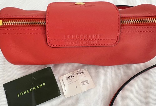 LONGCHAMP ★ Le Pliage Xtra XS ★ Tasche ★ ROT-ORANGE ★ Leder Perlen ★ NP 270 Euro - Bild 6 von 8