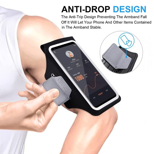 Running Armband for iPhone 16 Pro 15 14 13 12 11 Pro Max/Plus/XR/XS Galaxy S2... - Zdjęcie 5 z 7