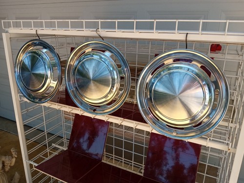 1971-1978 Ford Pinto Mercury Bobcat 13" Hubcaps Set Of (3) Wheel Covers Vintage - Bild 4 von 24
