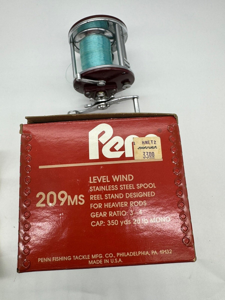 Penn 209 MS Peer trolling reel with stainless steel spool SHIPS AS
