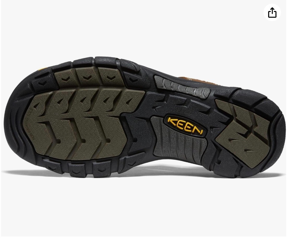 Keen Newport sandali classici impermeabili escursionismo pelle bisonte 8