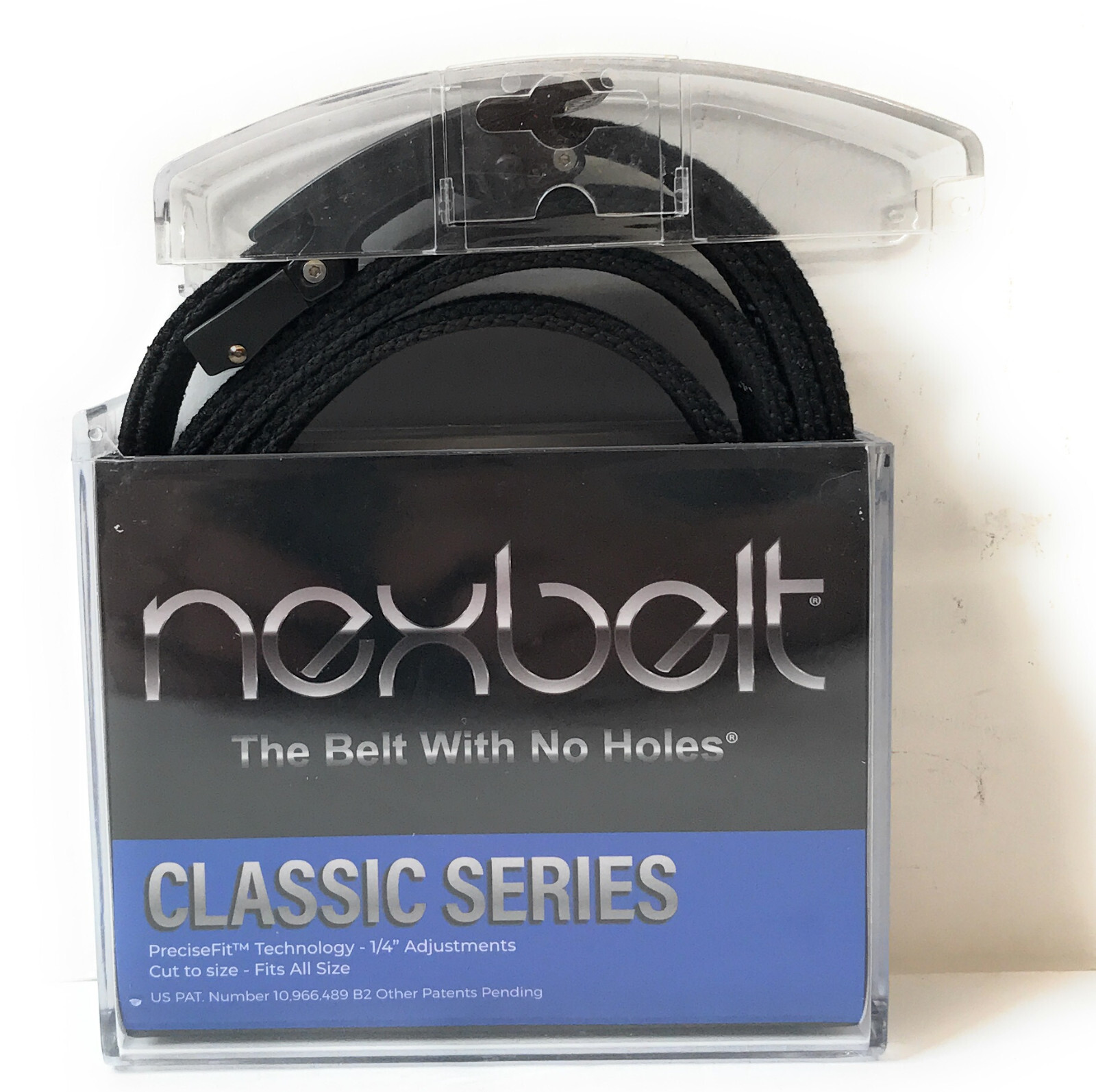Nexbelt Newport Classic Series Golf Belt, No Holes, Fits All Sizes