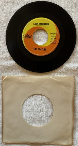 The Beatles  Lady Madonna / The Inner Light Capitol 45 rpm 2158