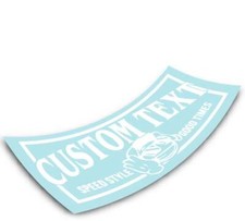 Custom Text V3 Windshield Decal Car Sticker Banner Stance Jdm Graphics Lowered Custom Text V3 Windshield Decal Car Sticker Banner Stance Jdm Graphics Lowered