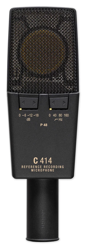 AKG C414 XLII Multi-Pattern Studio Reference Condenser Microphone Recording Mic - Image 2 of 4