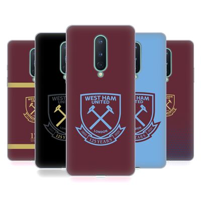 WEST HAM UNITED FC 125ES JAHRESTAG SOFT GEL HANDYHÜLLE FÜR GOOGLE ONEPLUS HANDYS