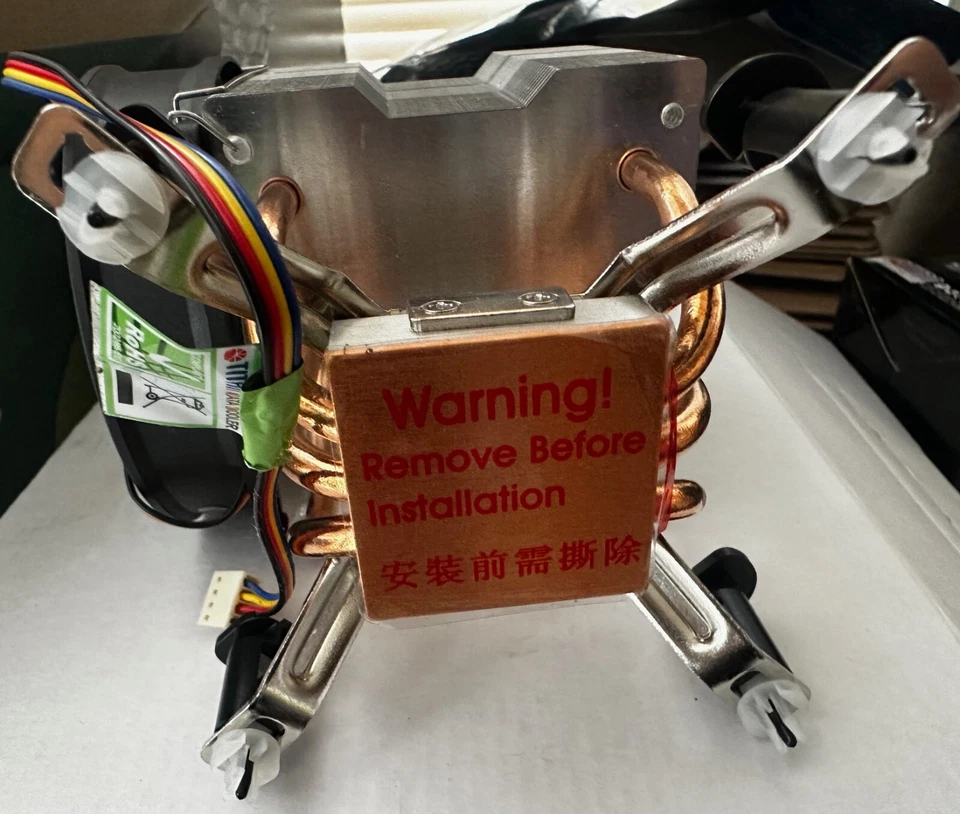 Titan Copper Heatpipe Intel Socket LGA 775/1156/1366 AMD AM2/AM2+/AM3 CPU Cooler - Image 2 of 4