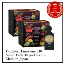 Dr.Select Finozyme 310 Smart Pack 30 packets x 2 Made in Japan CBP