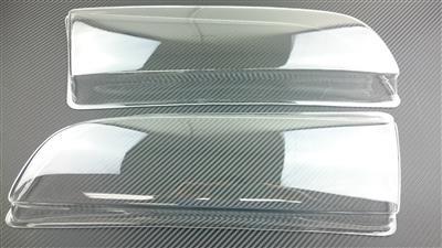 PHASE 2 P2M 2PCS CLEAR FRONT HEADLIGHT COVERS FOR 95-96 NISSAN 240SX ZENKI S14