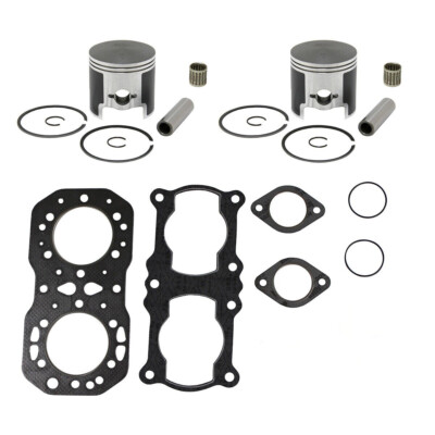 1998 Polaris Indy 500 Top End Rebuild Kit SPI Pistons Gaskets Bearings Std 72mm