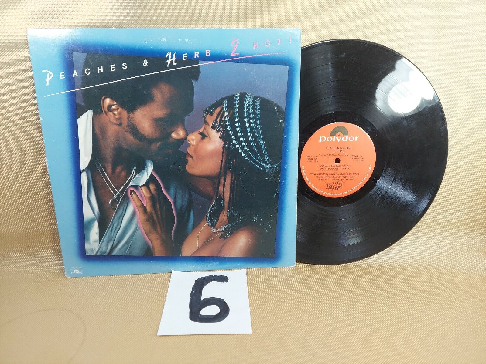 Peaches & Herb Vinyl Record Albums