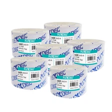 300 PC PlexDisc 16X 4.7 GB DVD-R White Top non-printable Disc Blank 632-710