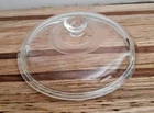 Vintage PYREX #406 Round Clear Glass Lid 406 Corning Ware Replacement Lid EUC