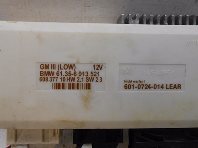 96-03 BMW 540 general control module GM111(LOW) 61356913521 