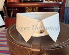 Brand New Old Store stock Starched Stiff Detachable Collar. Style Turning Poi...