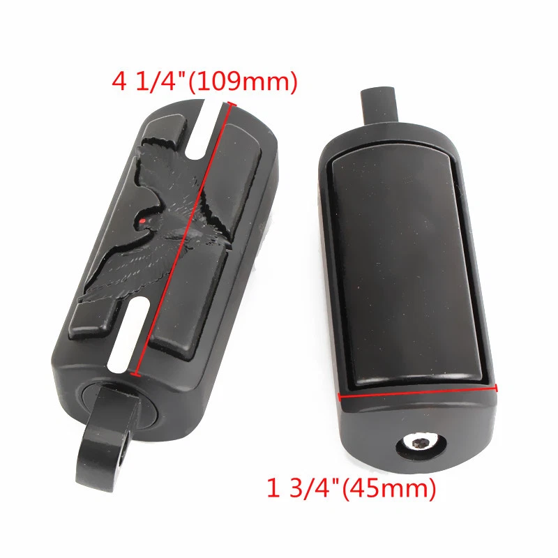 1 1/2'' 38mm Engine Guard Highway Foot peg Mount For Honda VTX1300 600 Magna 750 — 第 3/4 张图片