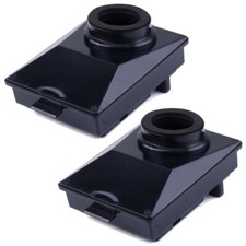 2x STAUBSAUGER HEPA-FILTER für RAINBOW Rexair E2, Oval Exhaust, R12179, R12647B