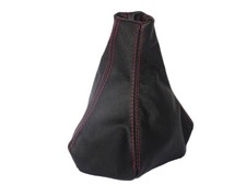 Gear Gaiter For Mitsubishi 3000 GT GTO 1989-2000 Leather Red Stitching