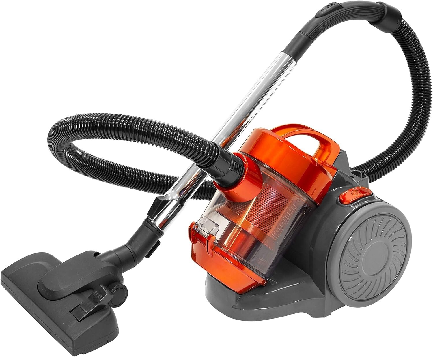 Quest 44889 Compact Bagless Cyclonic Vacuum - Red