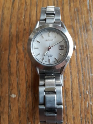 seiko titanium 50m watch