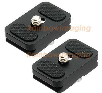 (2 Pcs ) 25mm Arca-Swiss Type Quick Release Plate Sony a6600 a6500 a6400 a6300