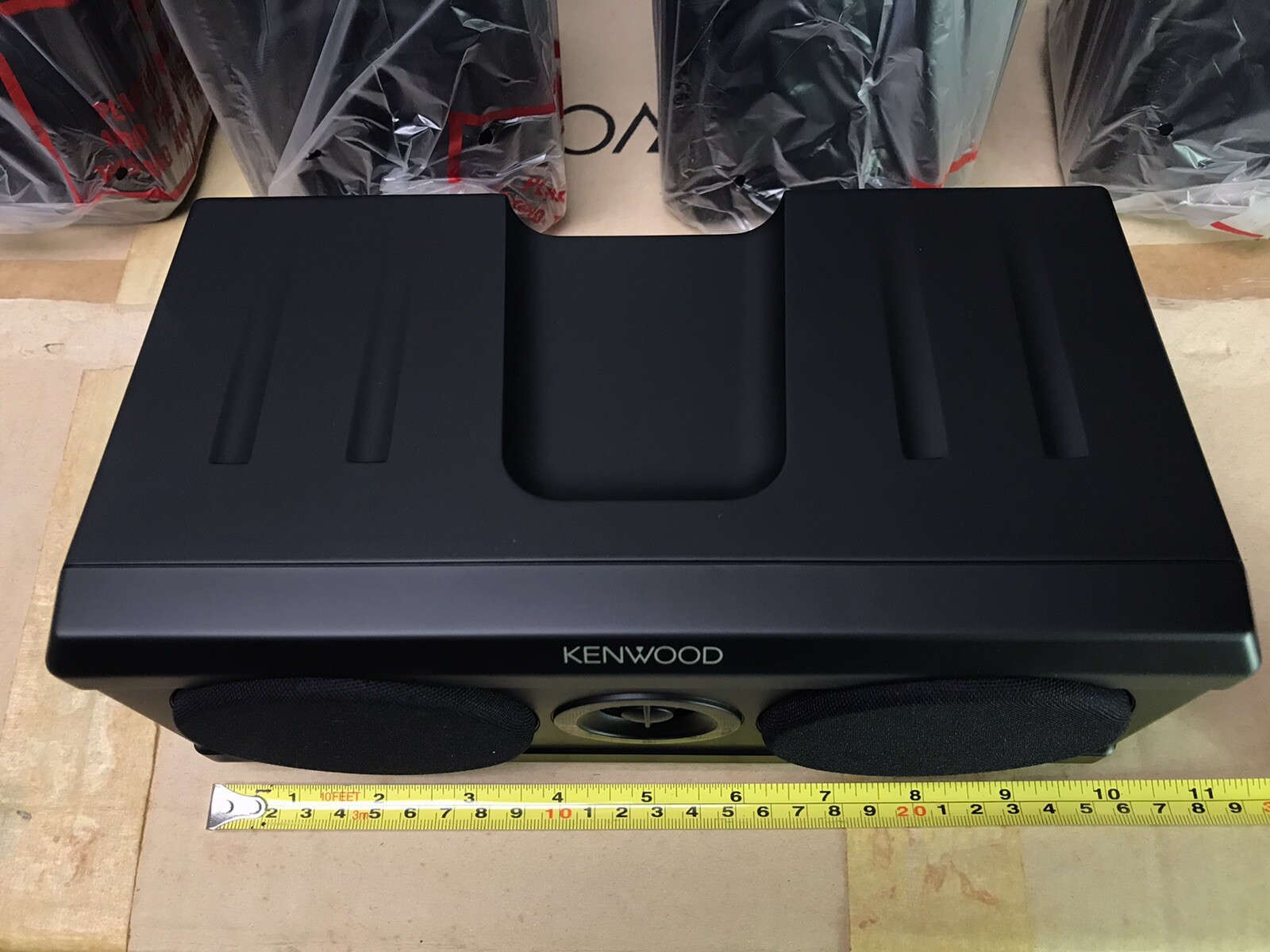 Kenwood KS 506HT Surround Sound 5 Speaker System Center 2 Rear 2 Front