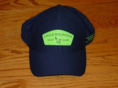 NWT Pukka Eagle Mountain Golf Club Hat Cap Navy Troon Golf Polyester