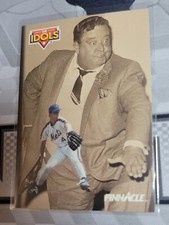 DAVID CONE 1992 Pinnacle Idols #590 w/ JACKIE GLEASON.   METS
