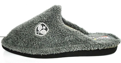 Zapatillas estar en casa gris rizo suela gorda | eBay