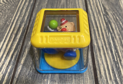Fisher Price Peek A Boo Building Stack Block Clown Replacement Piece