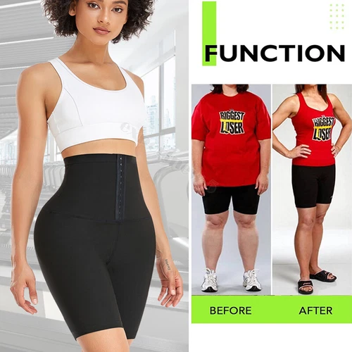 Sauna Leggings für Damen Jogginghose High Waist Kompressionsshorts Abnehmen Hot - Bild 15 von 43