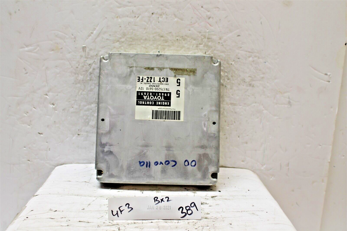 8966102691 Toyota Corolla 2000 engine control unit ECU