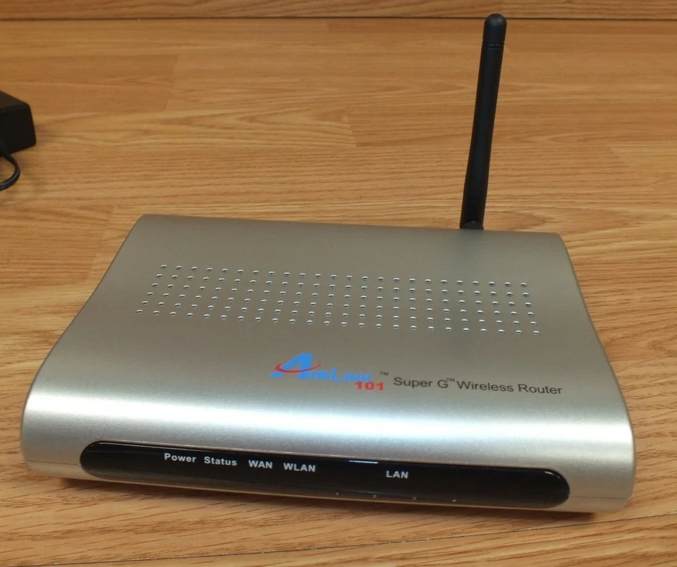 Genuine Airlink (AR430W) 54 Mbps 4-Port 10/100 Wireless G Router - Image 4 of 4