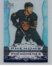 2020-21 Upper Deck Tim Hortons Clear Cut Phenoms Connor McDavid V98195