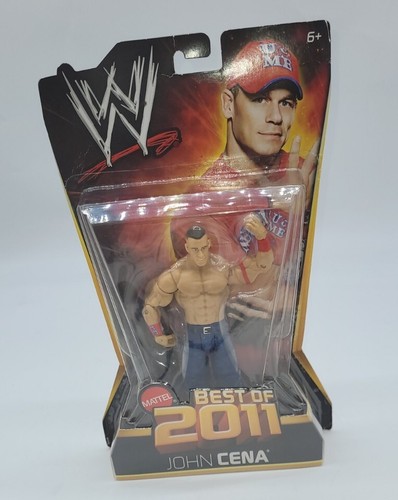  Mattel WWE John Cena Best of 2011 Nowa figurka akcji Zapasy Nowa w pudełku  - Zdjęcie 1 z 10