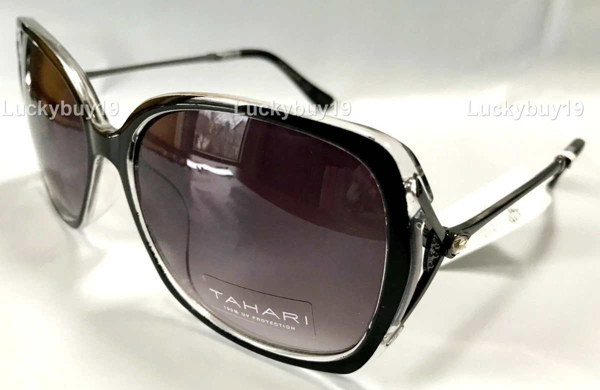 65 TAHARI TH 724 Black Authentic Women Sunglasses Gift idea 774