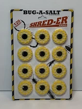 BUG-A-SALT SHRED-ER Salt Ammo, 120 Rounds (12x10), New - Fast US Ship