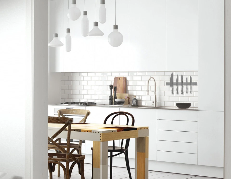 Wall-Mount Magnetic Knife Storage Holder Chef Rack Strip Utensil Kitchen Tool - Image 2 of 4