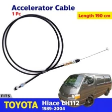 Accelerator Throttle Cable Fits Toyota Hiace LH112 Van 1989-04 Lenght 190 cm